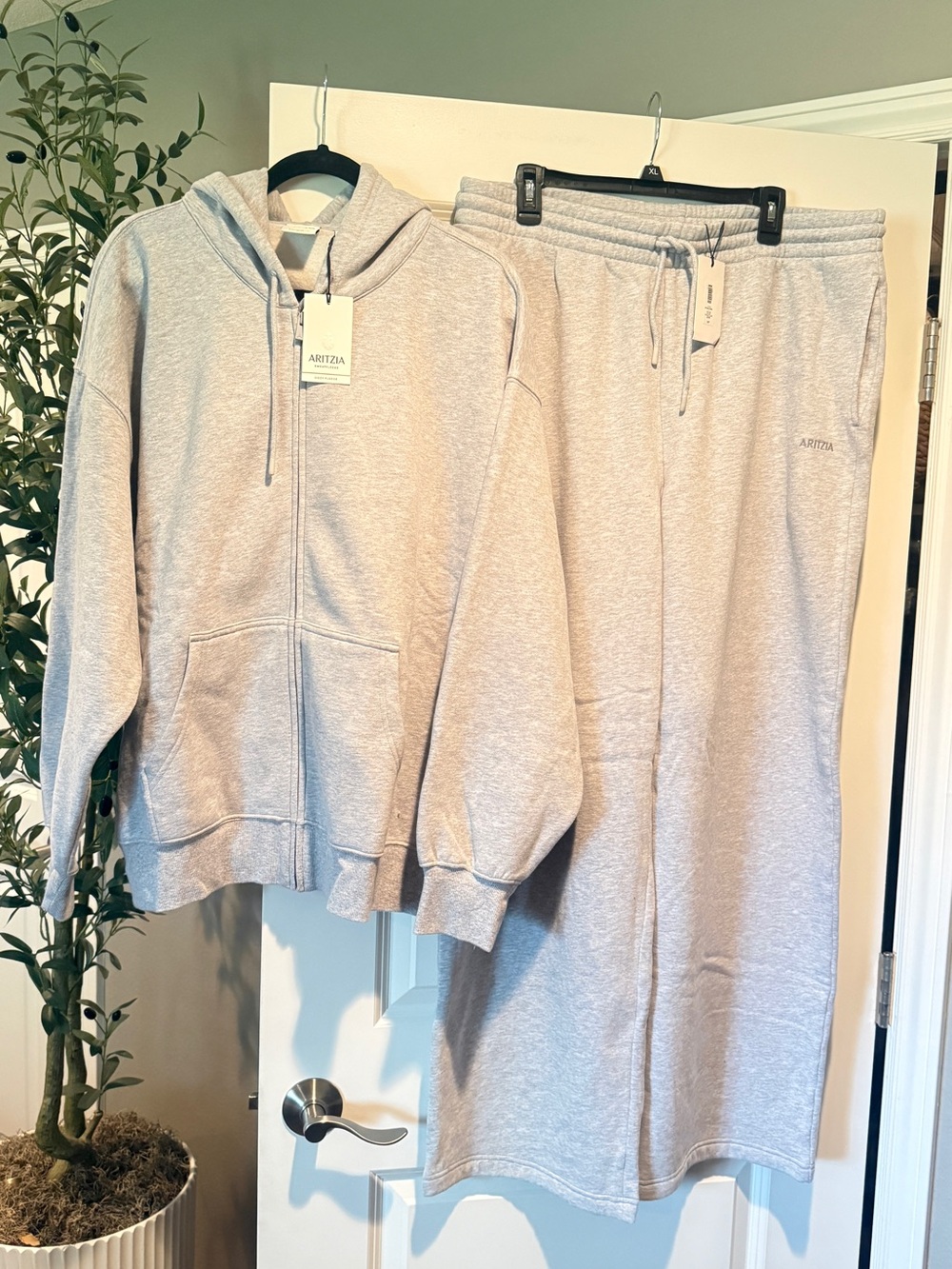 Aritzia Sweatfleece Set
